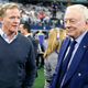 NFL Commissioner Roger Goodell and Dallas Cowboys owner Jerry Jones